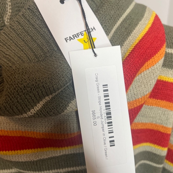 Craig Green hooded striped jumper - Picture 4 of 4